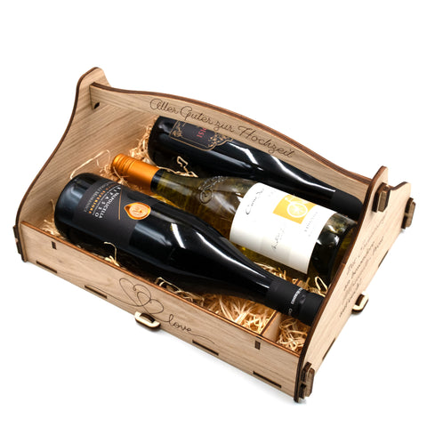 3er WeinTräger «Eigenes Design»
