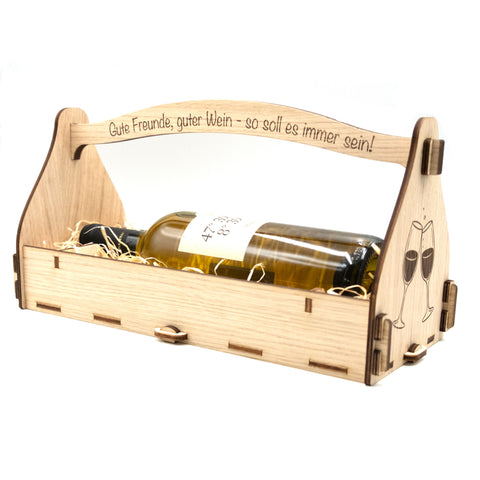 1er WeinTräger «Eigenes Design»