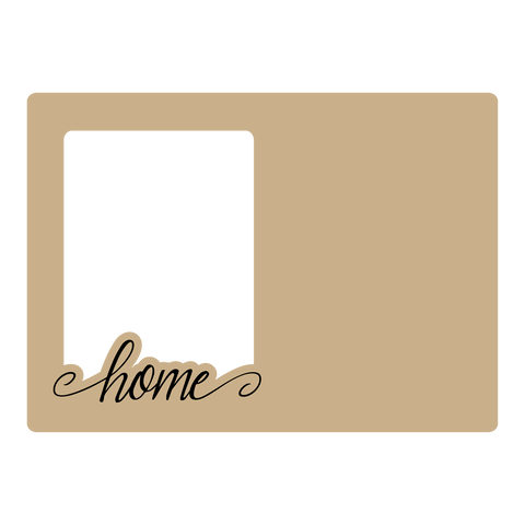 Bilderrahmen «Home»