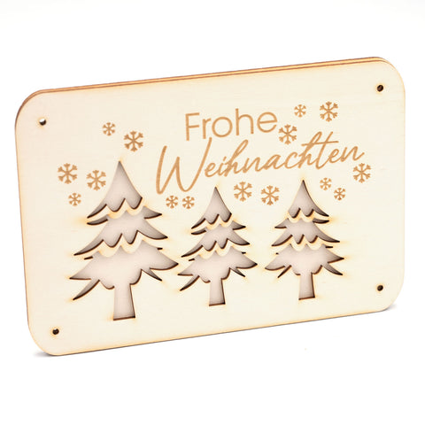 Geldgeschenk «Frohe Weihnachten»