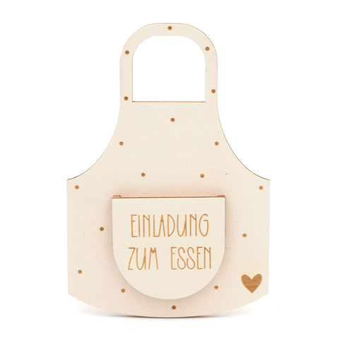 Geschenk «Einladung zum Essen»