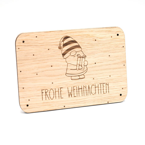 Geldgeschenk «Frohe Weihnachten Zwerg»
