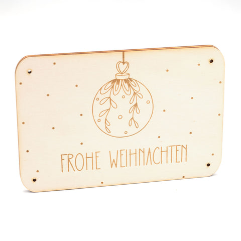 Geldgeschenk «Weihnachtskugel»