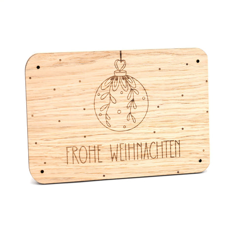 Geldgeschenk «Weihnachtskugel»