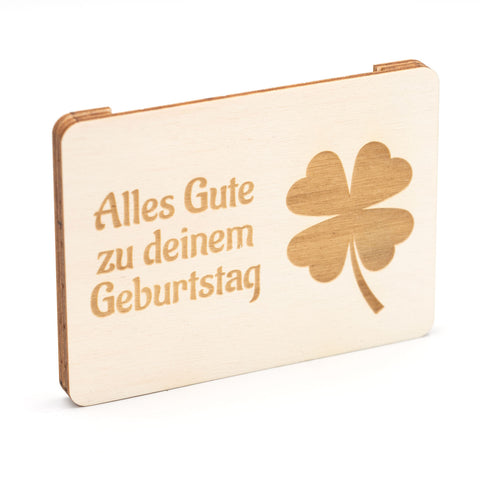 Gutscheinhülle «Kleeblatt»