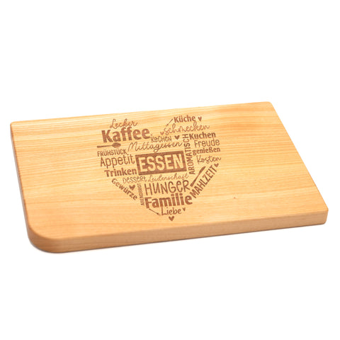 RüstBrett gross «Herz Essen»