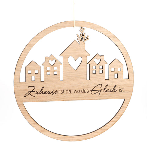 Türschild «Zuhause»