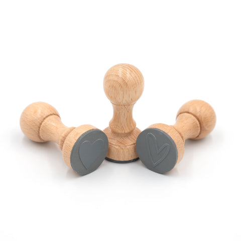 Holzstempel rund «Eigenes Design»