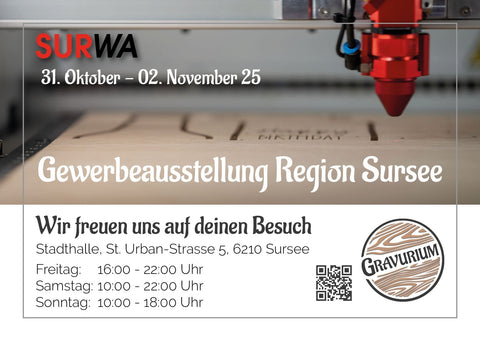 Wir sind an der SURWA 2025 in Sursee dabei
